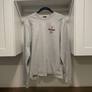 Gray Ski Patrol Long Sleeve T by Abercrombie